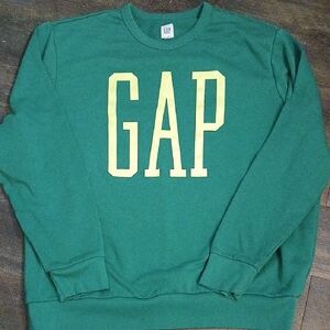 GAP Men's Forest Green Crewneck Sweater